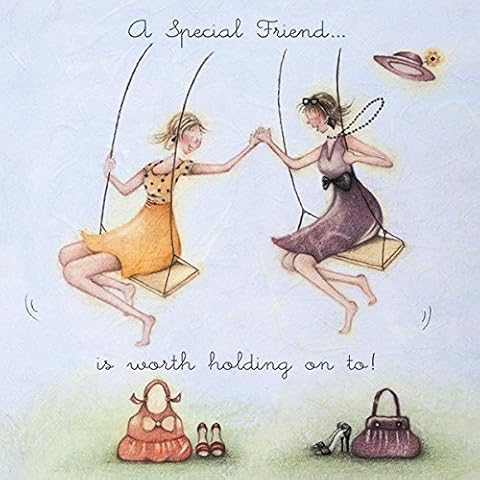 Greeting Card (BP3790) - Blank/Birthday - A Special Friend - Worth Holding On to - Ladies Who Love Life Range Cover