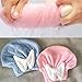 DeaHea 2 Pack Hair Drying Caps Microfiber Hair Towel Wrap Super Absorbent Quick Dry Turban Wet Head Towel Wraps for Bathing Bath Girls Women Swim Beauty Shower All Hairs Types and Lengths