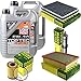 Produktbild QR-PARTS 69356927 Filter Set Inspektionspaket 10 Liter Liqui Moly Motoröl Top Tec 4200 5W-30 MANN-FILTER Innenraumfilter Kraftstofffilter Luftfilter Ölfilter