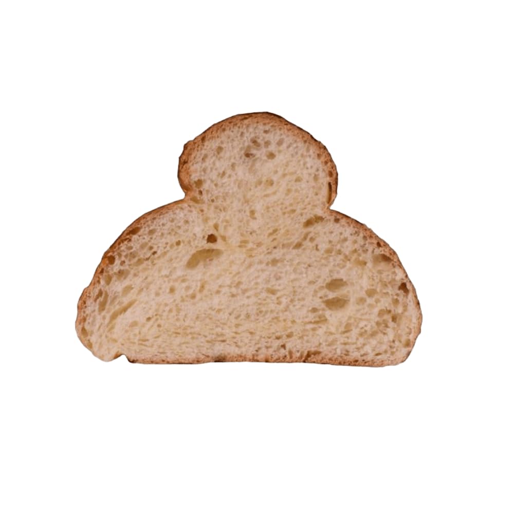 Brioche Siciliana Cu Tuppo, Brioches Artigianali per Granite e Gelati, Prodotti Tipici Siciliani In Capsula Salvafreschezza 52 Pezzi