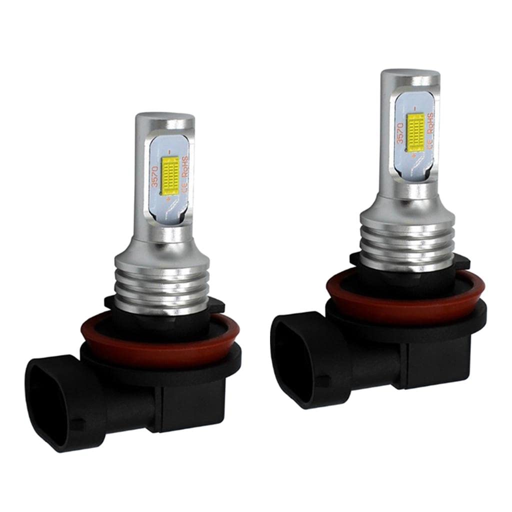SECRET DESIRE 2 Pieces H8/H11-3570 Led Headlights Bulb High/Low Beam 80W 1700-1800Lm 6000K-image-34