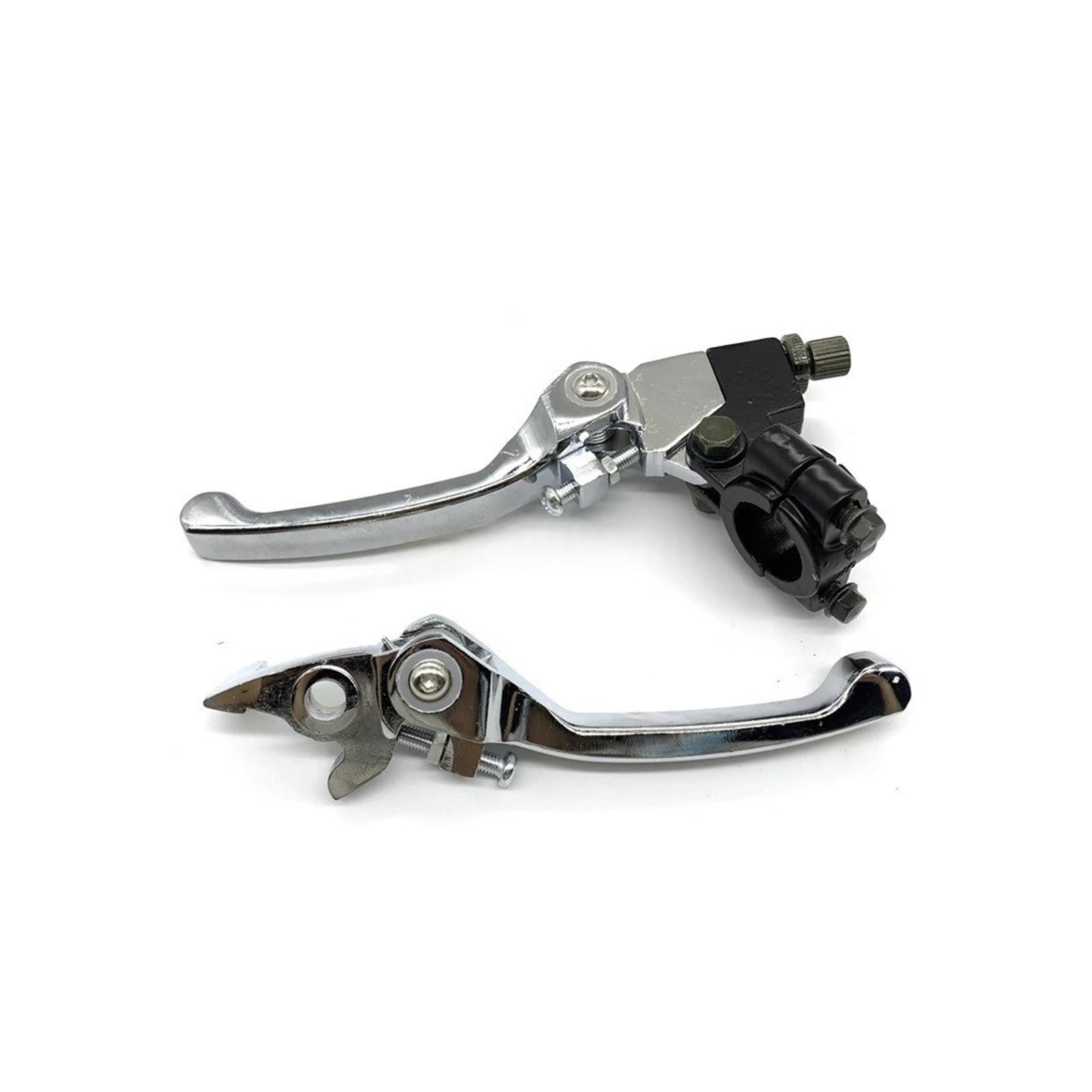 YWQJIOPM Motorcycle Brake Clutch Lever Folding Brake Clutch Lever Set for Motorcycle for 50cc 110cc 125cc 140cc 160cc 200cc Clutch Brake Handle Lever