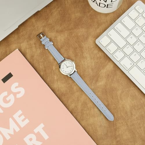 Vicloon Women's Watch Analog Quartz, Leather Strap Easy Read Tone Premium Fashion Wrist for Women Ladies Girls - Image 8