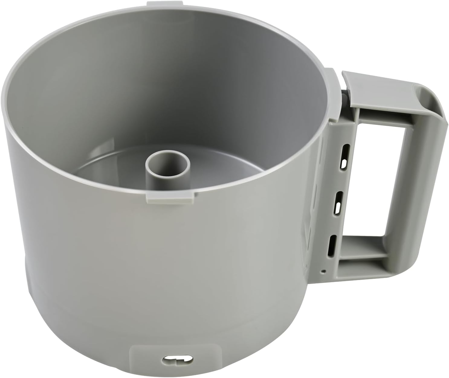 112204S Food Processor Gray Bowl 3 Quart compatible with Robot Coupe R2 3L Gb,R2 DICE, R2 Dice, R2B, R2N