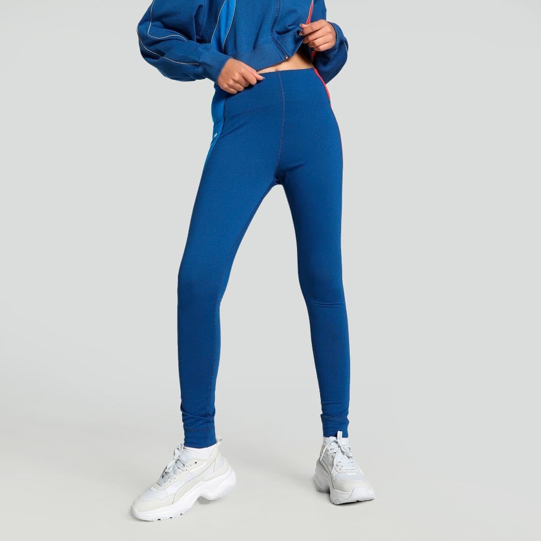 PUMA Women's BMW M Motorsport Leggings, Pro Blue-M Color AH24, Small - Image 2