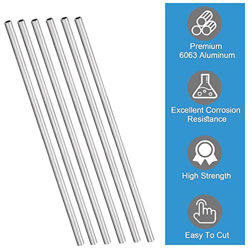 Uuvzvcek Aluminum Tube, 6063 Aluminum Round Tube thumb #1