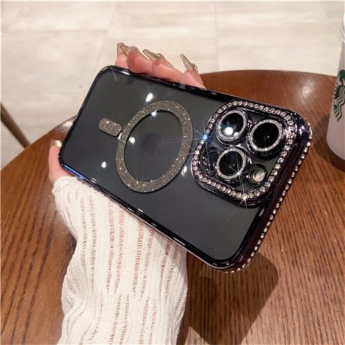 Coque de luxe avec plaquage et protection d'objectif pour iPhone 13 Pro Max