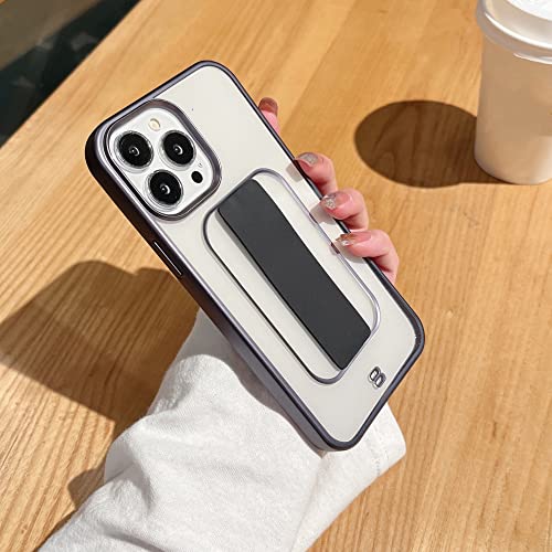 Étui de placage pour iPhone 7 Plus antichoc avec bande de poignet amovible