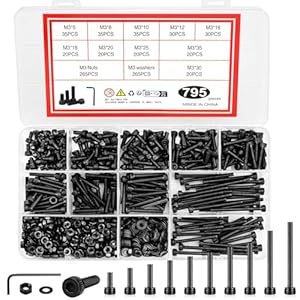Cyyshr M3-795 Schrauben Muttern Set