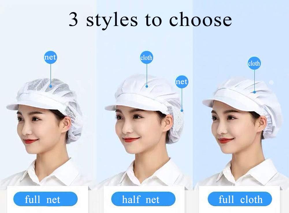 1pc/4pcs Chef Hats-Kitchen Baker Cooking Hair Nets Food Service Caps for Adults - Image 5