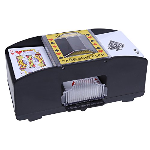 Winnereco Automatic Playing Cards Shuffler Poker Casino One/Two Deck Card Shuffle Sor #TOP6