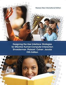 Designing the User Interface: Pearson New International Edition ...