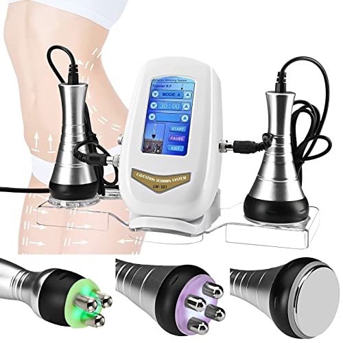 3-In-1 Kavitation Körperschleiftmaschine-Körperbildungsmaschine Multifunktionaler Körper Gesichtspflegeausrüstung Für Gesichtsabdomen Gesäß Oberschenkel Gestalt Der Körperform Hautpflege