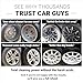 CAR GUYS Wheel Cleaner | Effective Rim and Tire Cleaner | Safe & Versatile Brake Dust Remover for Alloy, Chrome, Aluminum Rims, White Wall Tires, and More! | 18 Oz