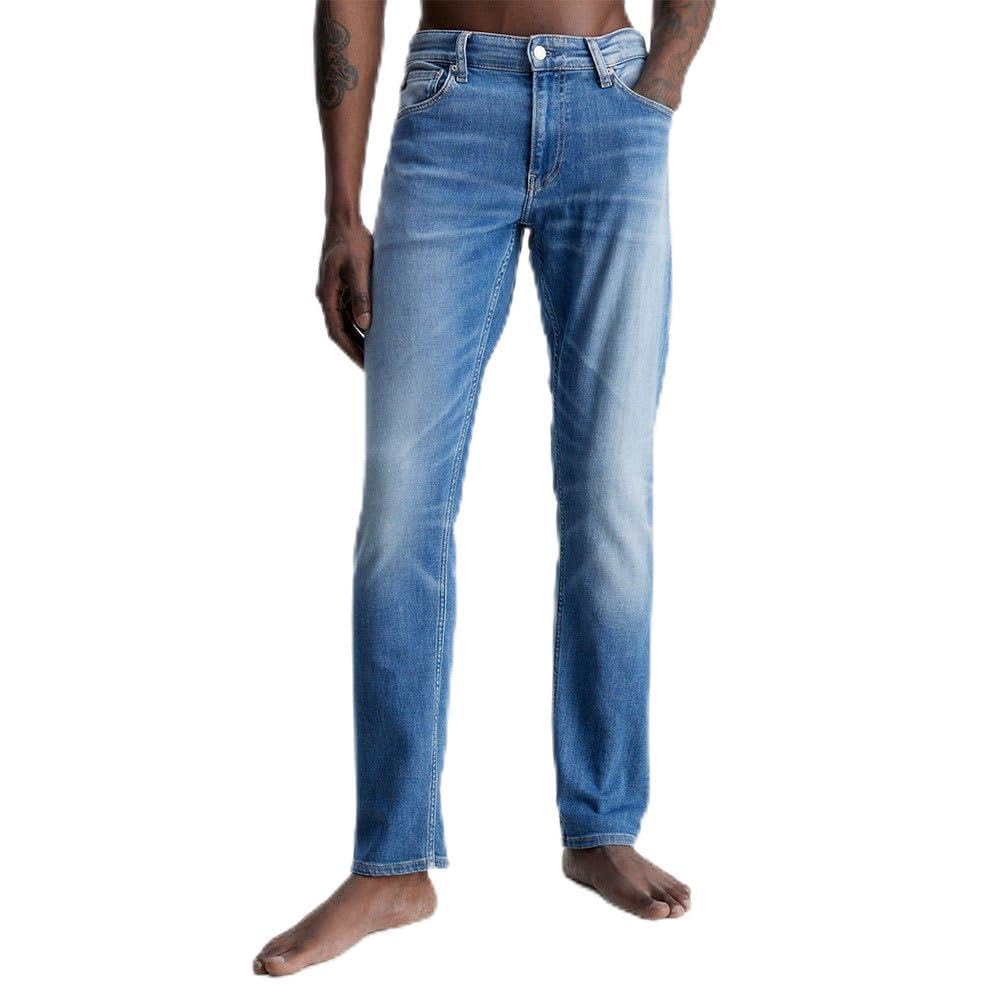 Calvin Klein Men’s Slim Fit Jeans, Blue (Denim Medium), 30W/32L