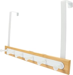 5 Punch-Free Metal Hook Wall Mounted Coat Hanger Door Back Towel Rack Outdoor Towel Hooks Coat Hangers Heavy Duty Over The Door Hook Towel Hanger Over Door Hook Hanger