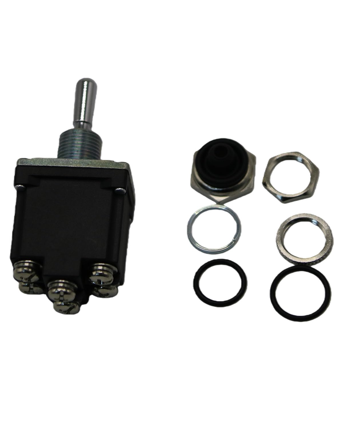 128202 128202GT Genie Toggle Switch Genie Parts Switch Toggle Assy DPDT 3P MOM Used for Genie Boom Lift Z-60-34 Z-45-25J DC S-85 S-80 S40 S45 S60 S65 Aftermarket Parts