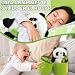 Imagen de MeYuxg Panda Rojo de Peluche, 25 cm, con bambú