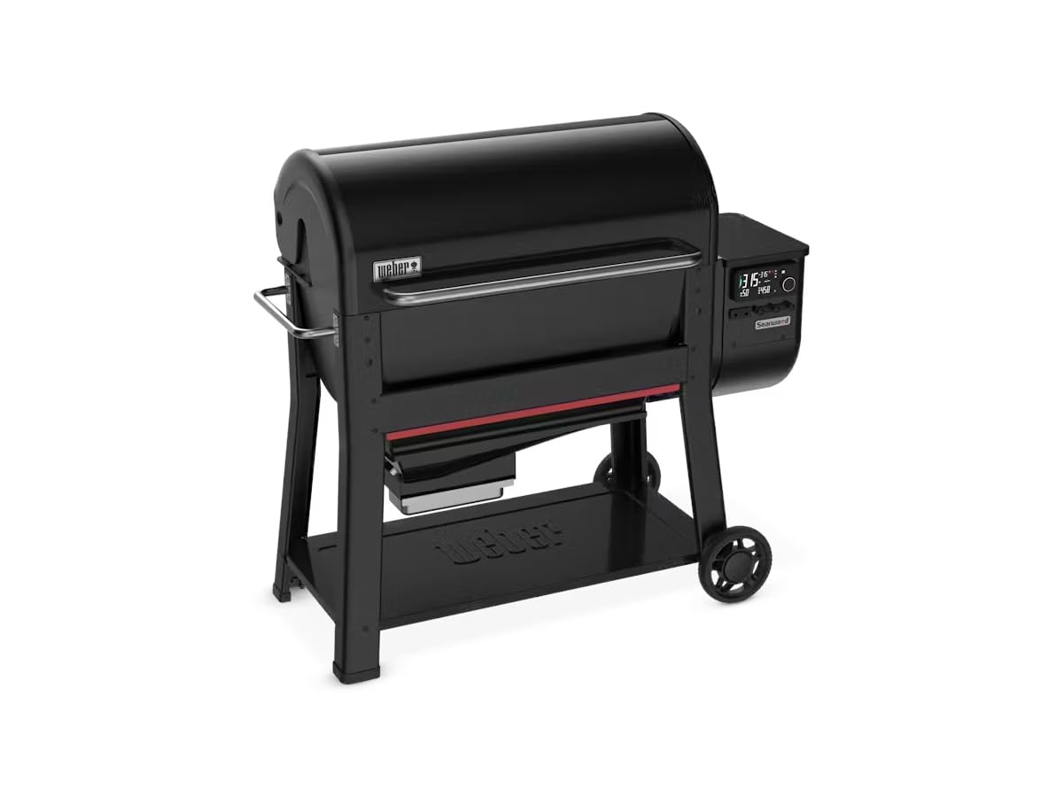 Weber Holzpelletgrill Searwood XL Schwarz