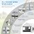 Carport 12x20 Heavy Duty Portable Garage,Carport Canopy with Roll-Up Windows & Doors,Portable Garage and Shelter with Removable Sidewalls,Car Tent Garage with All-Season Tarp for Truck