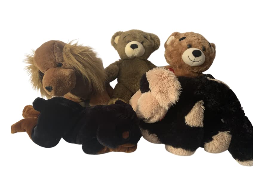 Weighted stuffed animal, teddy bears or dogs with 4 lbs
