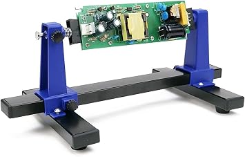 MMOBIEL Adjustable PCB Holder Circuit Board Holder Tool for Circuit Board Soldering Desoldering, Repair Tool 360 Degree Rotation