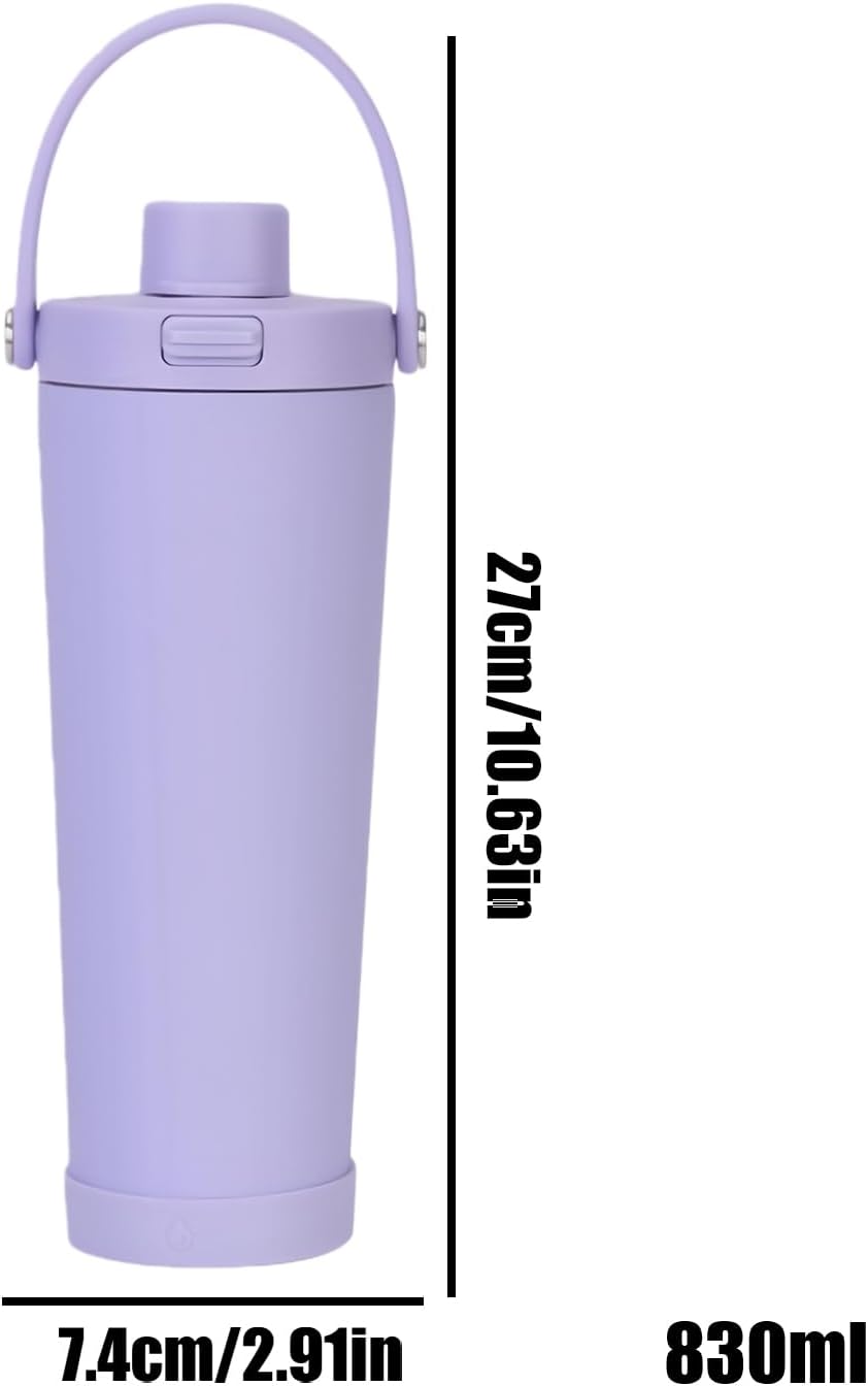 保温カップ | 漏れ防止水筒 - 830ml 大型保温コーヒータンブラー,ハイキング、旅行、キャンプ、アウトドア、ピクニック、学校、