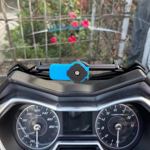 Support Téléphone XMAX300 Evitez les Vibrations avec ce Support GPS Argent - 3