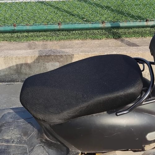 Sillín moto funda de malla para motocicleta protector solar antideslizante 7