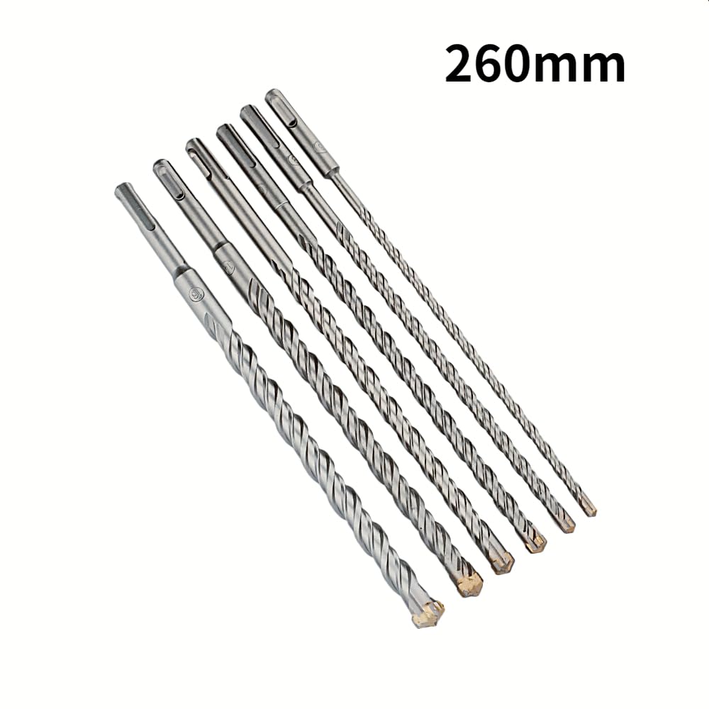 Wiertło udarowe SDS Plus 260 mm z węglika wolframu do betonu, cegły(20mm)
