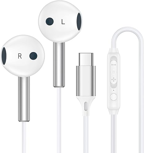 Miniatura 8 de Auriculares USB C con cable para Samsung Galaxy A17 A16 Z Fold 7 Z Flip 7 FE A36 5G A26 S25 Edge A56 S25 Ultra Plus S24 A35 USBC Samsung Auriculares