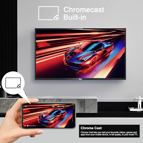 TuTu TUS42FD1A Fernseher 42 Zoll (106cm), Full HD Smart TV, Android TV mit WLAN, Bluetooth, APP Store, Chromecast, USB, HDMI, Triple Tuner DVB-C/S/S2/T/T2 – Bild 7
