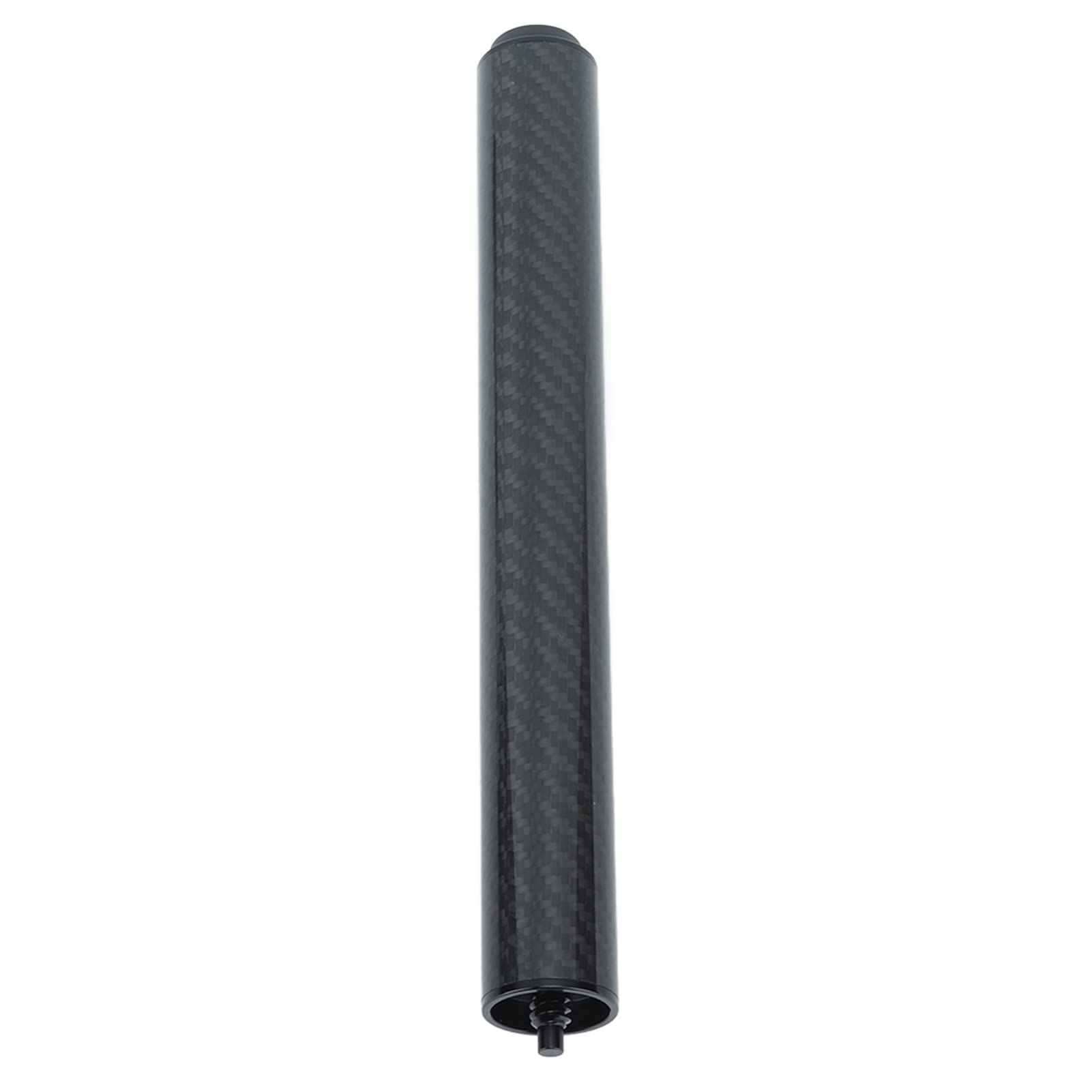 Pool Cue Extension con Paraurti Premium Fibra di Carbonio Biliardo Pool Extender Cue Extender Strumento per Biliardo All'aperto Sacchetto in Alluminio Nero Incluso