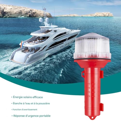 Équipement de sécurité étanche avec lampe stroboscopique de bateau - 2