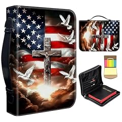 American Flag With Cross Dove