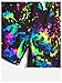 Floerns Boy's 2 Piece Outfit Raglan Sleeve Tie Dye Pocket Patched Tee and Drawstring Waist Track Shorts Sets Black 8Y