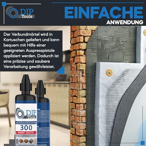 Verbundmörtel DIP Tools Injektionsmörtel für sichere Verankerungen