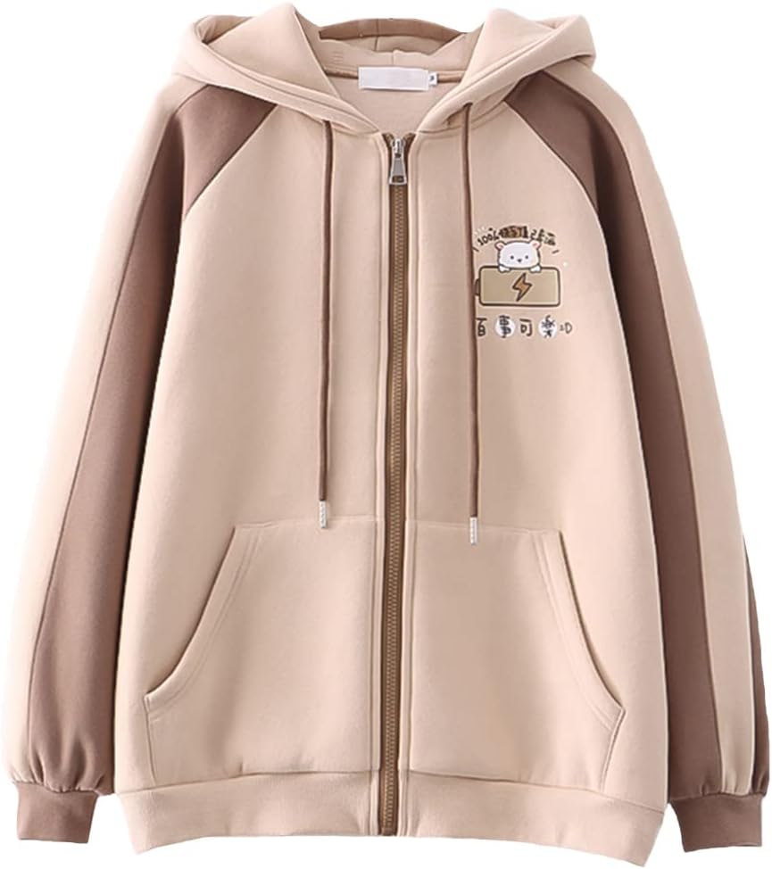 Kawaii Animal Hoodies Sweatshirt Truien Crop Top Tiener Meisjes