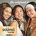 CONAIR Scunci Effortless Beauty Skinny headband -plastic Headbands for Women and Men - hair accessories for women - stocking stuffers - gifts for her - holiday headwear - Assorted Holiday - 4 Count