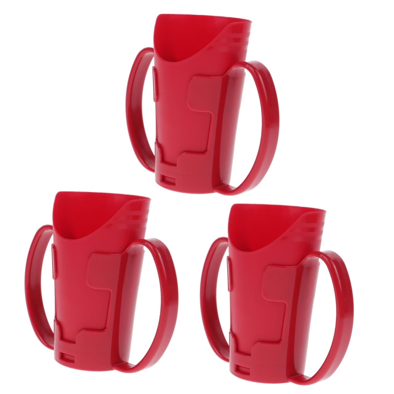 KOMBIUDA 3piezas Copa De Alimentación Líquida Para Ancianos Vaso De Agua Para Pacientes Encamados Taza De Cuidado Para Dietas Líquidas Diseño Ergonómico y Fácil Manejo