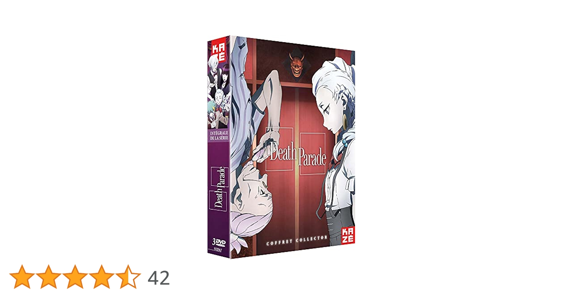 Amazon.co.jp: デス・パレード 全13話 288分 欧州版 アニメ DVD