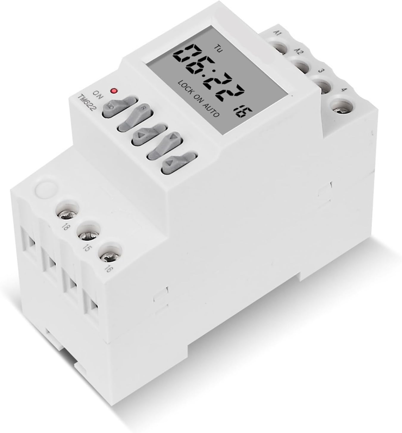 Minimum 1 Second Interval 7Day Weekly Programmable Digital Timer Switch Clock Time Relay Electronic Control Lighting AC 220V 16A