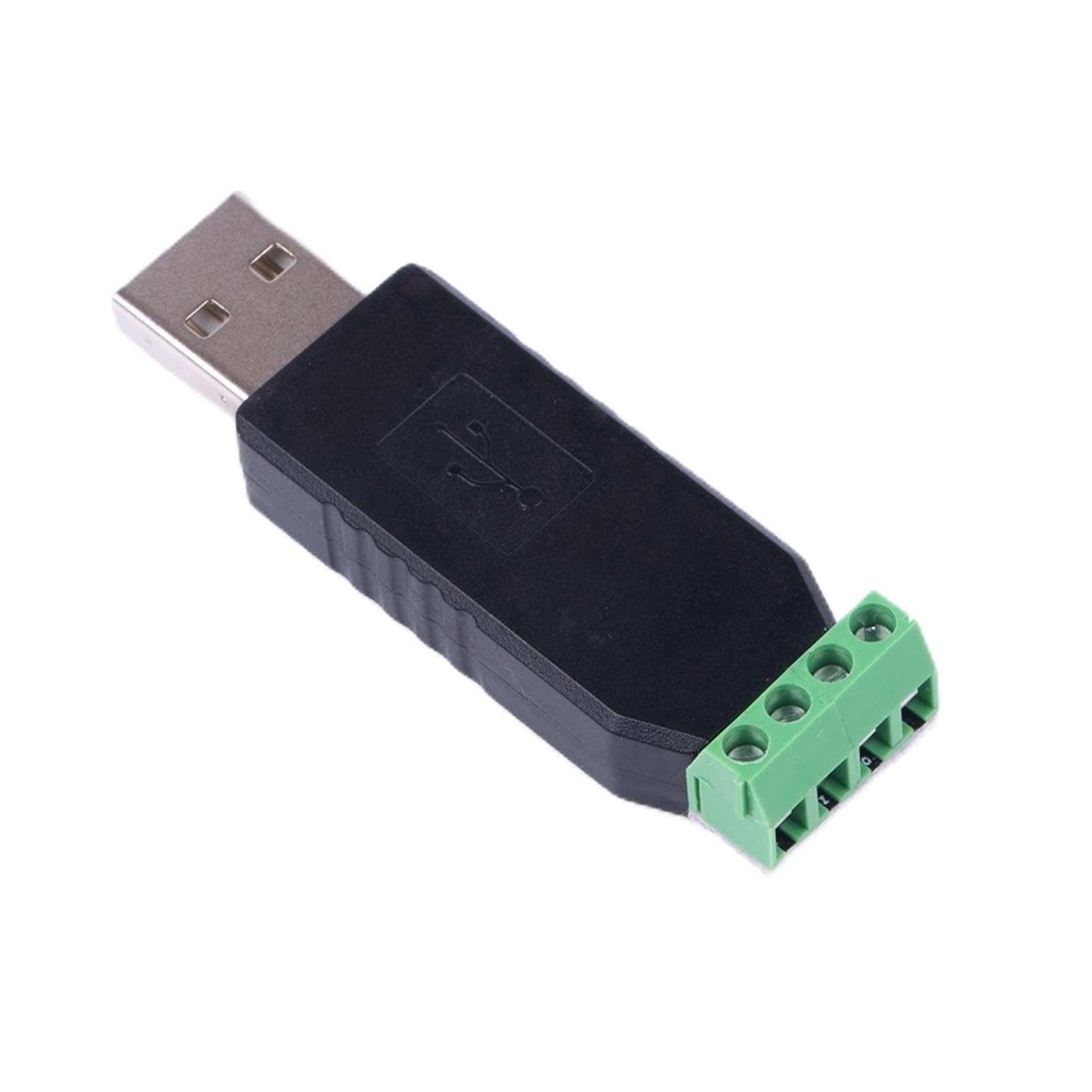 USB 2.0 RS 232 RS232 Câble Adaptateur de convertisseur 4 POISEUR DE Port série SÉRIEL 4 PIN TX RX GND VCC 5V Support de Module Win10 / 8 / Vista/Android