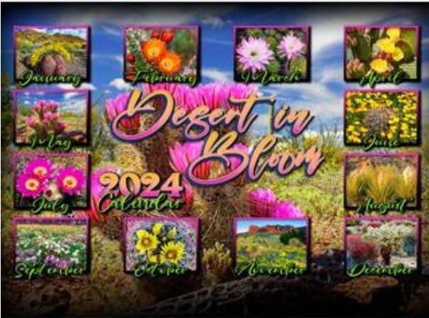 Miniatura 2 de Calendario de pared Smith-Southwestern Desert in Bloom 2024