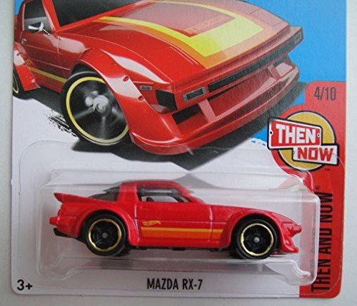 Amazon.com: Hot Wheels Then and Now 4/10, RED Mazda RX-7 KMART