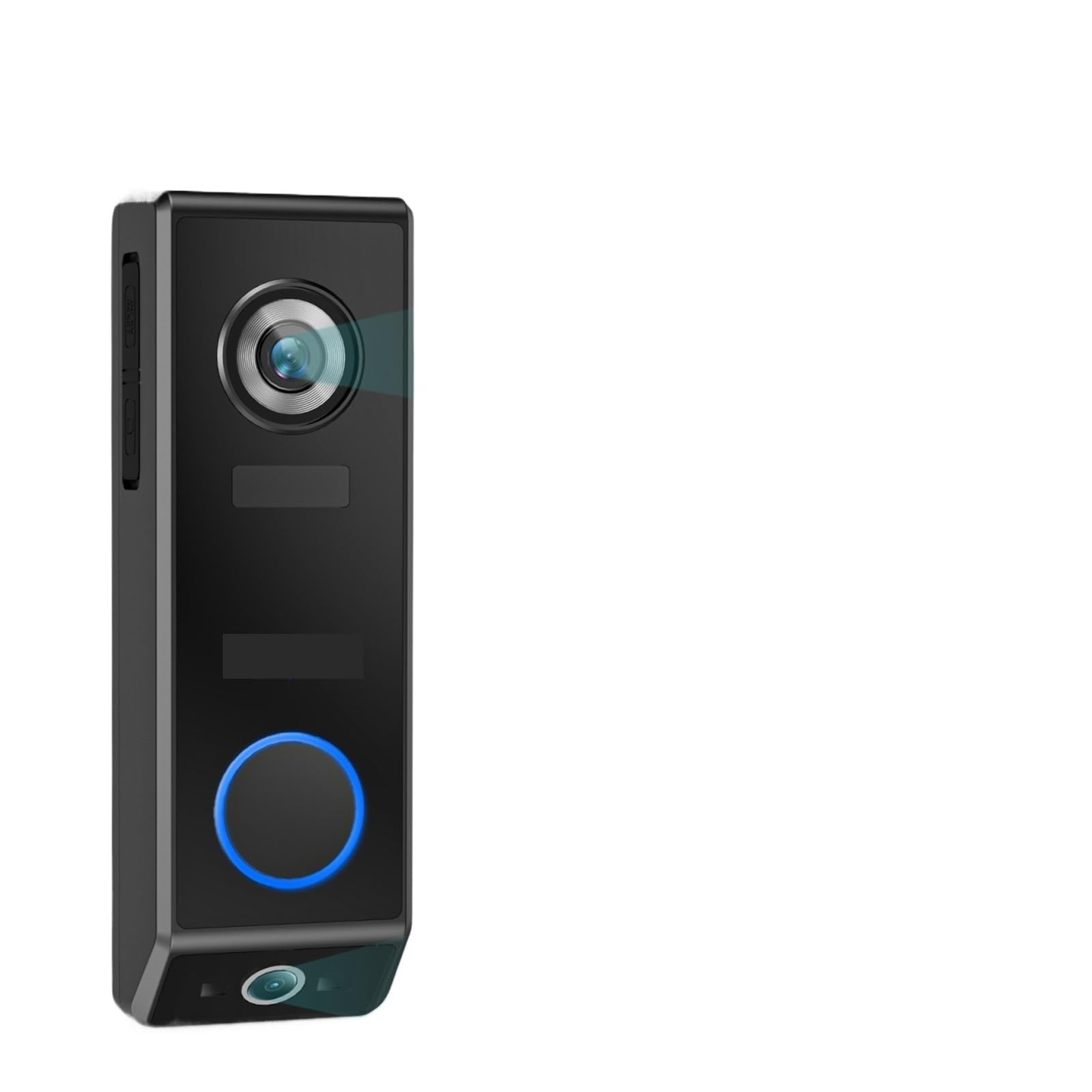 Timbre con Camara, Timbre inalámbrico con Doble Lente, Video, batería y Cable, con Timbre bidireccional y Cambiador de Voz.