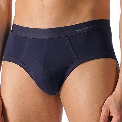 Preisvergleich Produktbild Mey Basics Serie Casual Cotton Herren Classic-Slips Blau 7