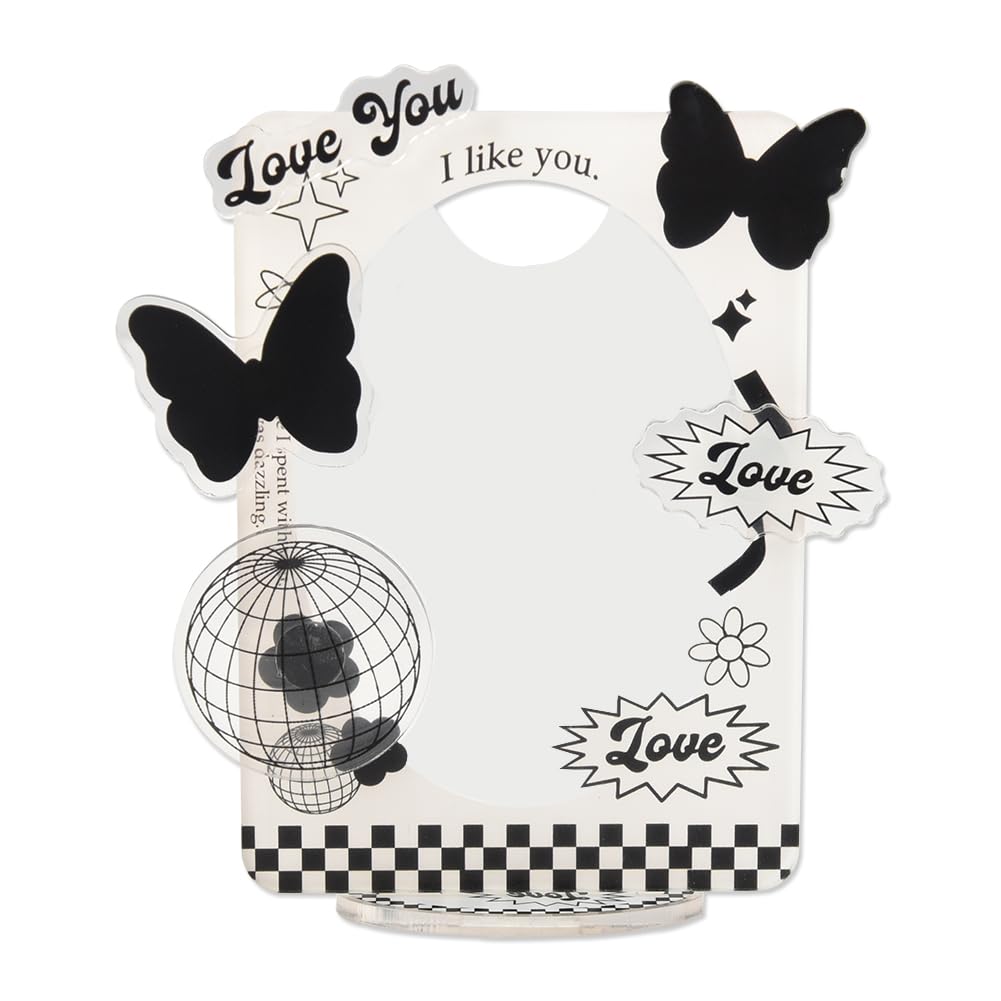 Amazon.co.jp: Kpop フォトカードホルダースタンド 3インチ アクリル製