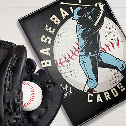 Card Binder For Baseball Cards , 50 Sleeves For 900 Cards , Trading Card Binder For Sports Cards , Baseball 900 Pockets With 50 Removable Sleeves , Protector For Sports Cards And Trading Cards And Baseball Cards #TOP2