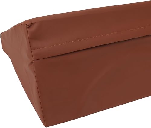 Miniatura 9 de TOPINCN Almohada de cuña corporal para dormir, evitando úlceras por decúbito con forma de R, espuma suave, posicionadores de cuerpo de cuña lavable,